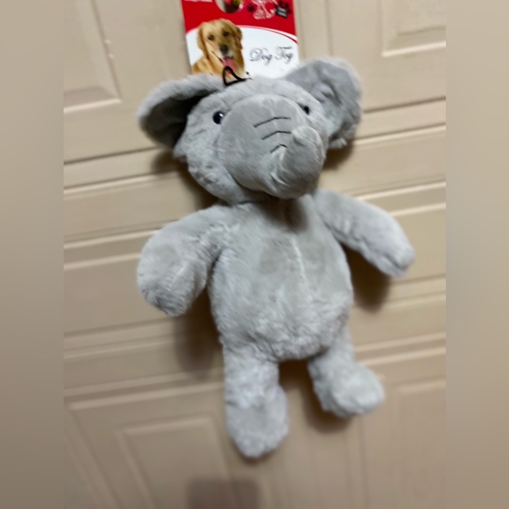 Brand New Petlou Elephant Dog Toy With Squeaker
